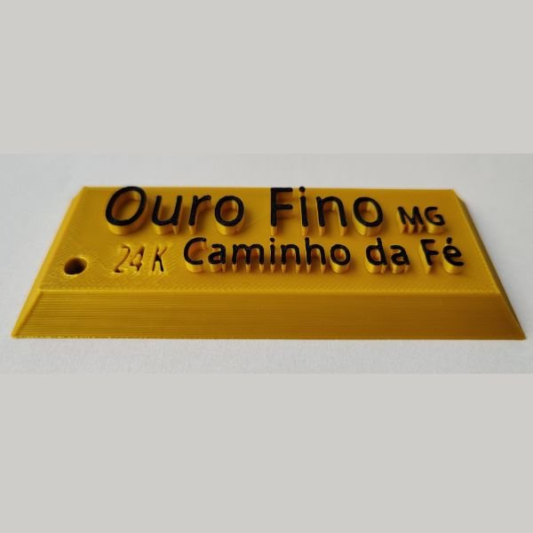 Chaveiro Barrinha de Ouro - Ouro Fino MG - Imagem 2